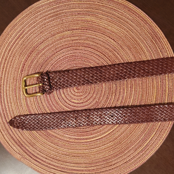 Badgery Brown Kangaroo Leather Belt Made in Australia - Picture 6 of 6